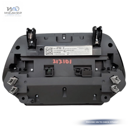 2017 Chevrolet Camaro Dash Mounted Radio Display and Control Panel OEM — view 2