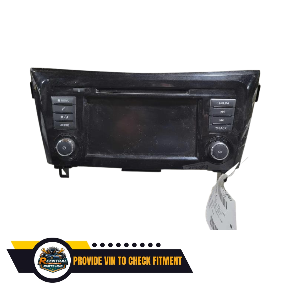 2018–2020 Nissan Rogue AM FM CD Radio Receiver — view 1