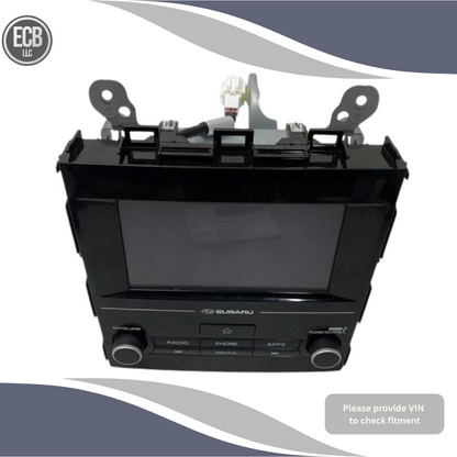 2020–2023 Subaru Impreza Radio Display And Receiver ID OEM — view 1