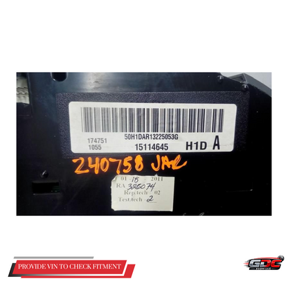2003–2005 Cadillac Escalade ESV Speedometer Head Cluster OEM — view 3