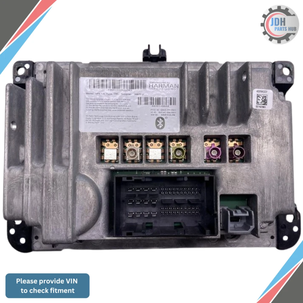 2016 Jeep Grand Cherokee Radio 8.4 Display and Receiver with Navigation OEM — view 2