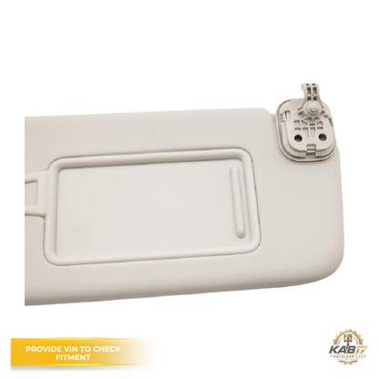 2023–2024 Kia Niro RH Passenger Sunvisor with Mirror Gray OEM — view 5