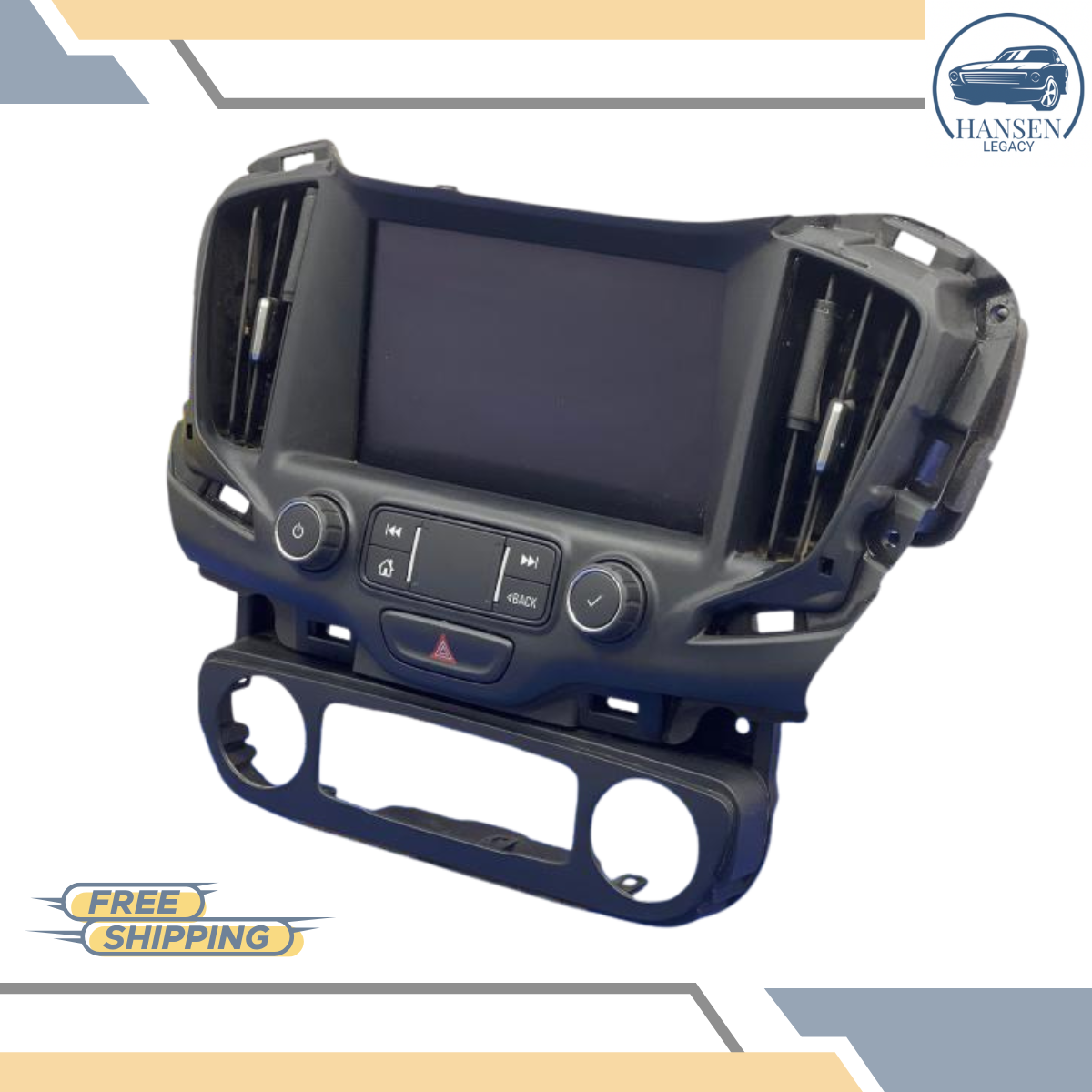 2019–2021 GMC Terrain Radio Control Panel Display Screen ID 84677518 — view 1