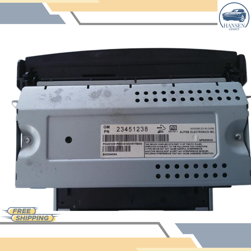 2013–2016 Chevrolet Malibu Radio Display Screen Option UDY 23451238 OEM 14 15 16 — view 3