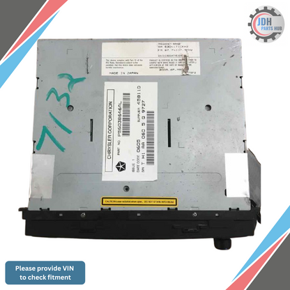 2005–2007 Jeep Dodge Chrysler Navigation Radio Rec 6 Disc CD Player OEM — view 3