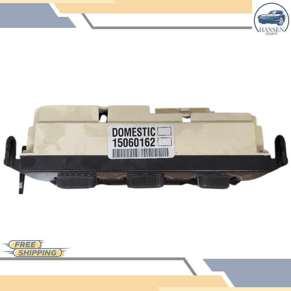 2000–2002 Chevrolet Suburban 1500 2500 AC Heater Temperature Control OEM — view 3