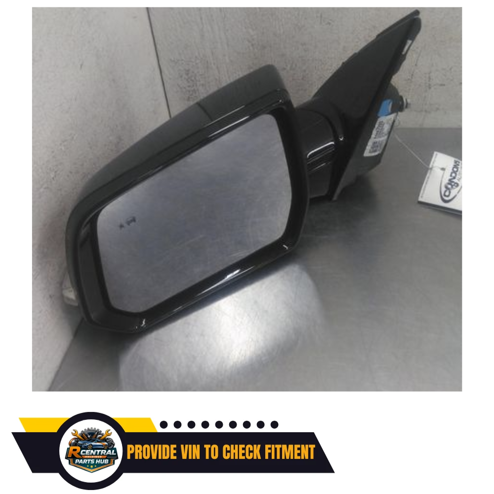 2018–2022 Chevrolet Traverse Left Driver Side View Door Mirror Black — view 2