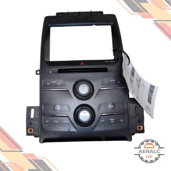 2014–2018 Ford Taurus Radio Control Panel 8.0" Display without Sony Audio System — view 4