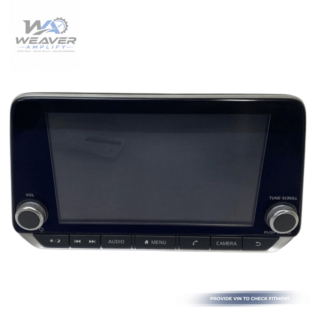 2019–2022 Nissan Altima Radio Receiver with Display Screen OEM — view 1