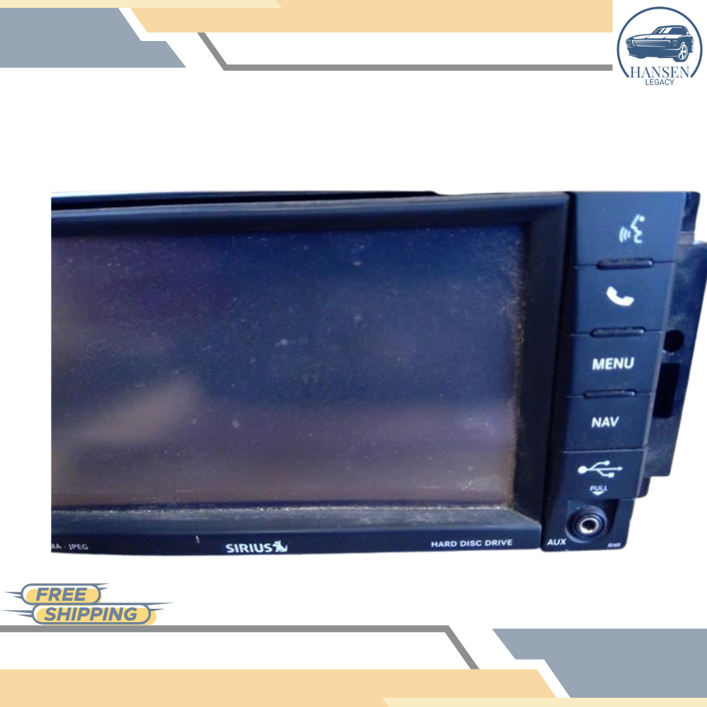 2013–2014 DODGE Challenger AM-FM-CD-DVD-H<wbr/>DD Navigation UConnect Radio RHR OEM — view 2