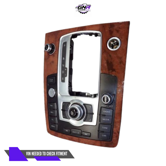 2012–2015 Audi Q7 AM FM Radio Control Panel with Navigation OEM — view 1