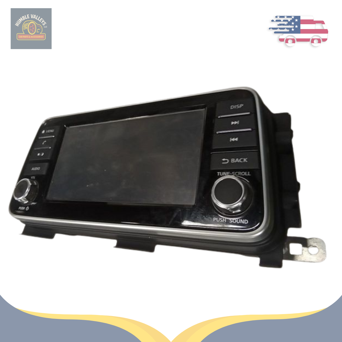 2020–2021 Nissan Versa Audio Radio Stereo Receiver 7" Touch Screen Display OEM — view 4
