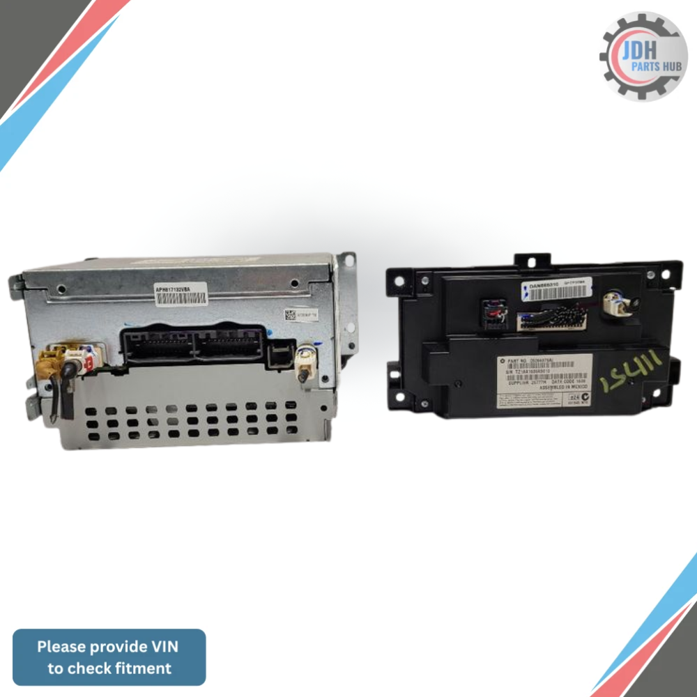 2011–2018 Dodge Journey Radio Display Receiver 4.3" Satellite AM FM CD MP3 OEM — view 2
