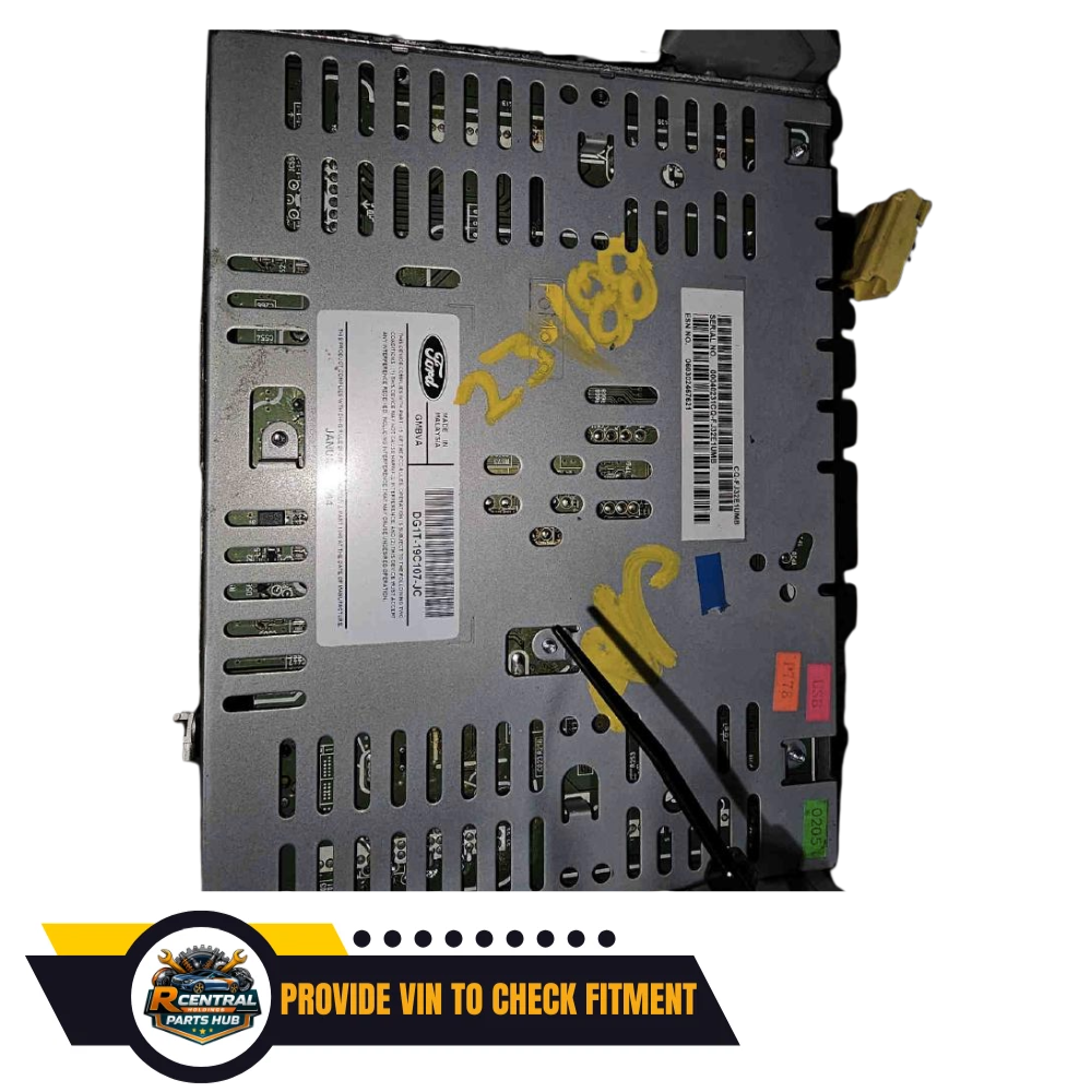 2013–2015 Ford Taurus Radio Receiver DG1T-19C107-JA thru JE — view 1