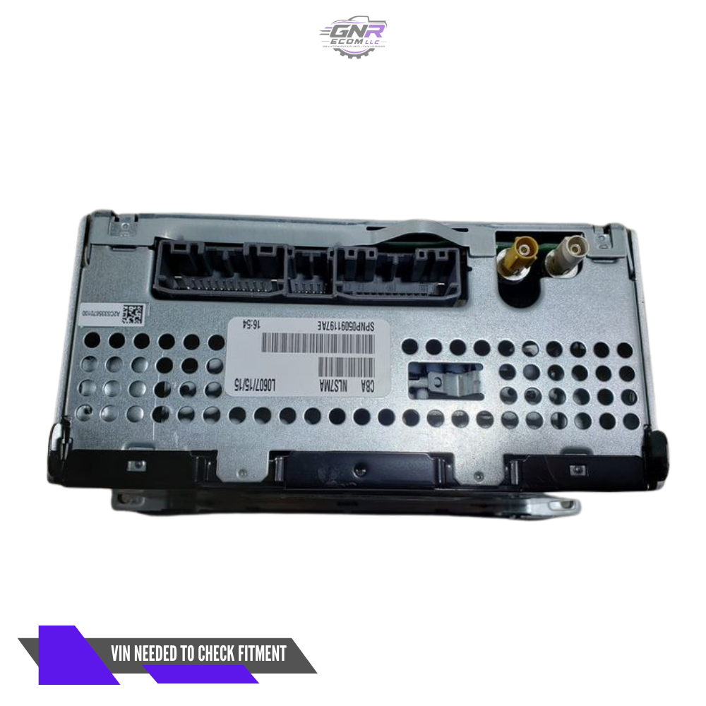 2012–2017 JEEP PATRIOT MP3 CD with Satellite Radio Receiver Face ID RES OEM — view 3