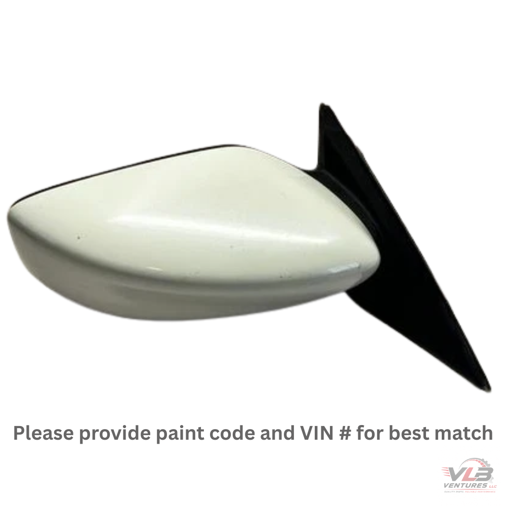 2013–2018 Nissan Altima Sedan Right Passenger Side View Door Mirror White OEM — view 1