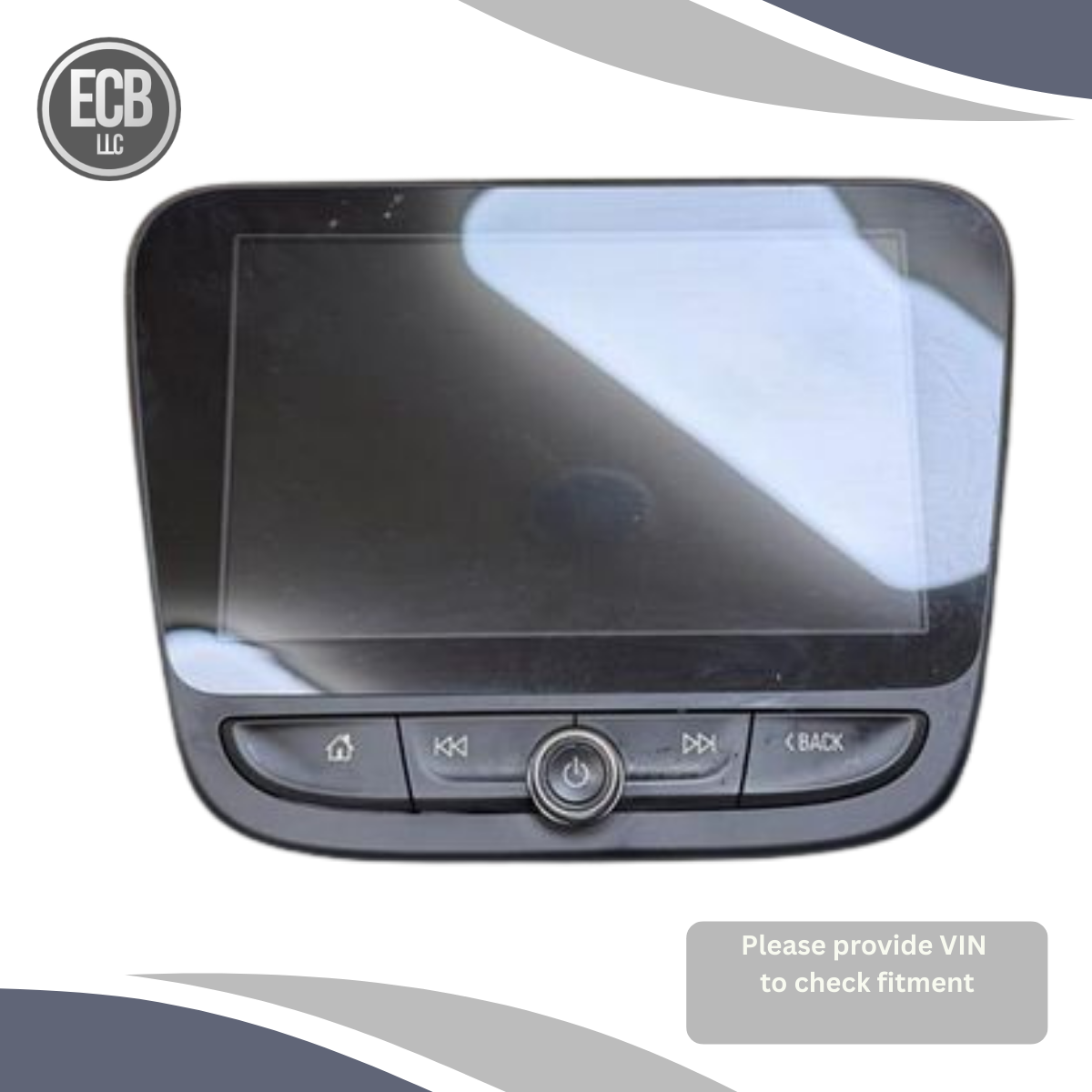 2019–2023 Chevrolet Equinox Malibu 7" Radio Info GPS TV Front Display Screen OEM — view 1