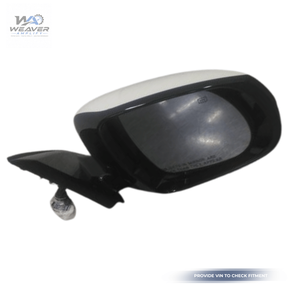 2017–2020 Infiniti QX60 Right Passenger Side Door Mirror Assembly White OEM — view 3