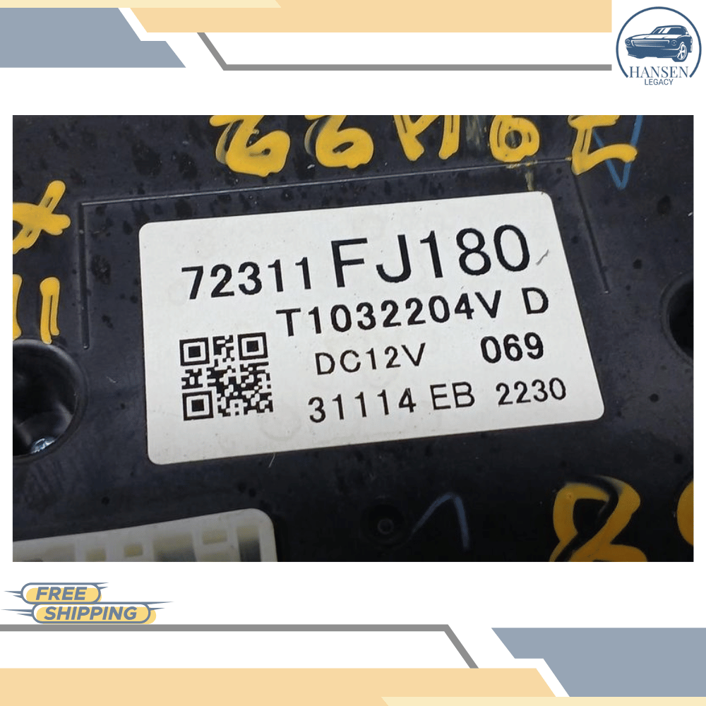 2014 Subaru XV Crosstrek AC Heater Auto Temperature Control OEM — view 3