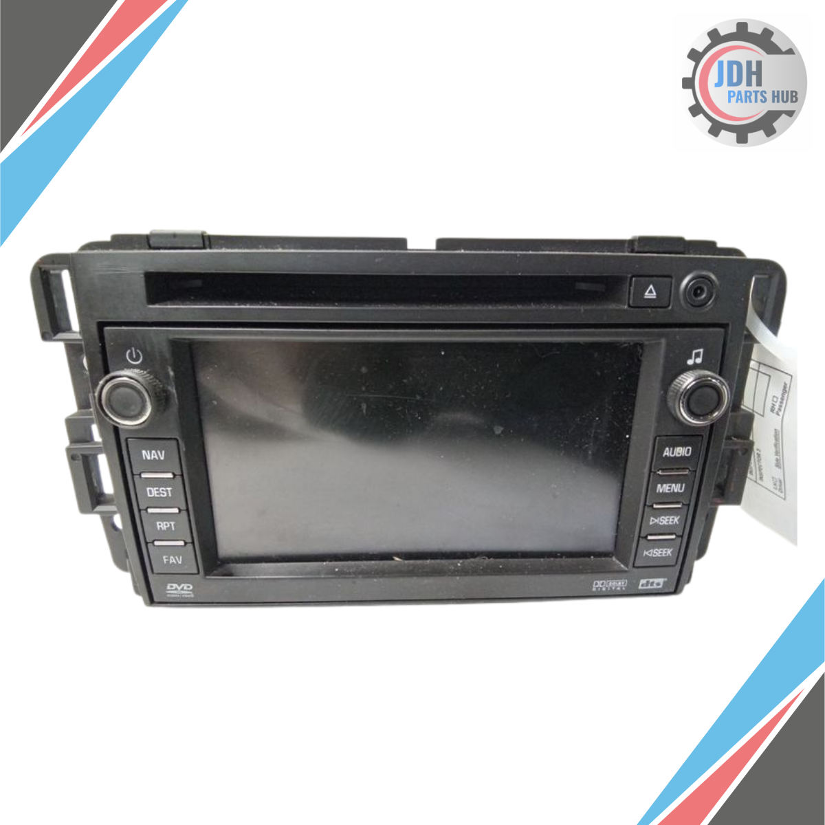 2007–2009 Chevrolet Avalanche Navigation Radio CD DVD Display OEM — view 1