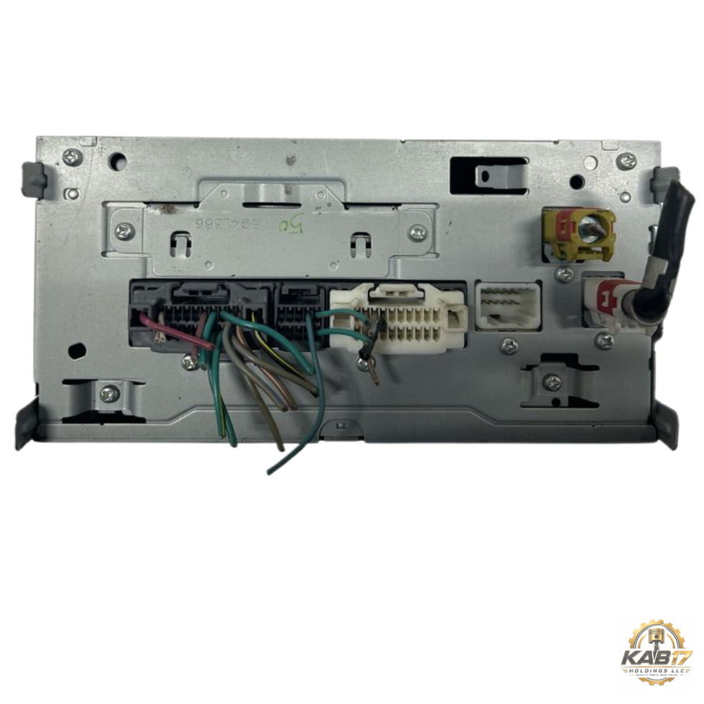 2011–2017 Jeep Patriot Compass AM FM CD DVD Satellite Radio Receiver ID RBZ OEM — view 2