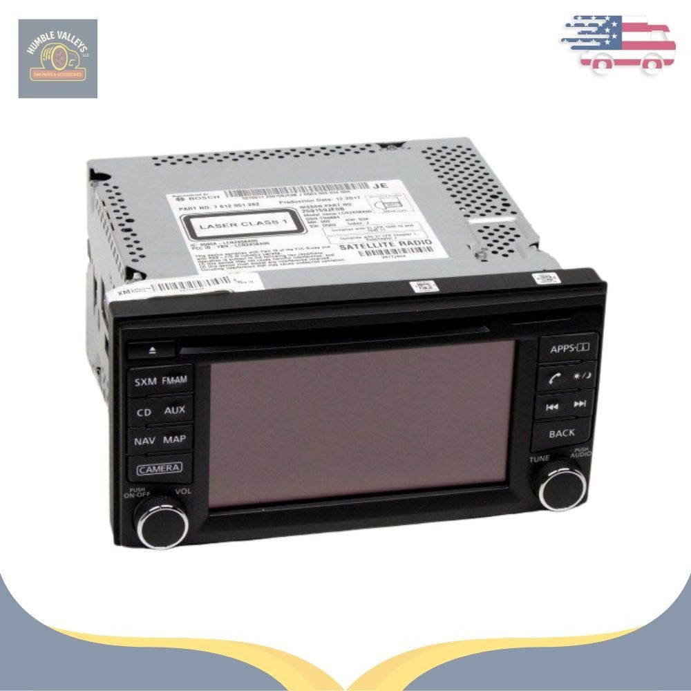 2015 Nissan Sentra CD Player Radio Receiver Navigation With Display Screen OEM — view 1