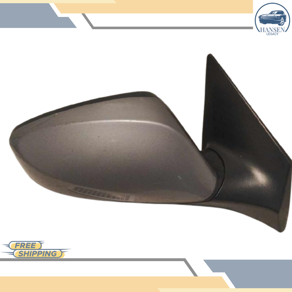 2011–2015 Hyundai Elantra Right Passenger Side View Door Mirror Heated Gray OEM — view 1
