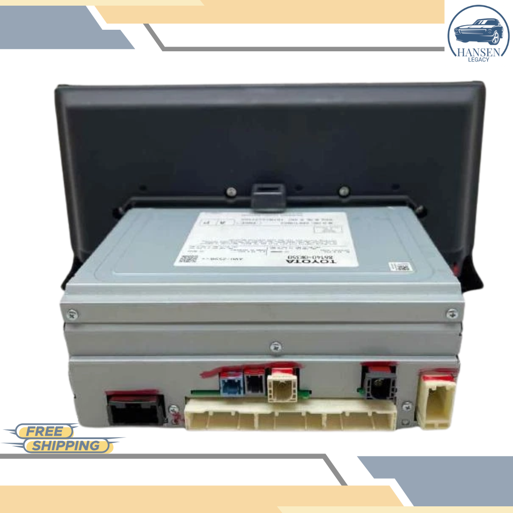 2020–2022 Toyota Rav 4 Radio Receiver Display Screen OEM — view 2
