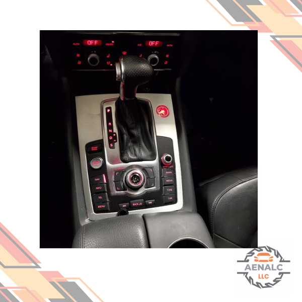 2012–2015 Audi Q7 Console-Mounte<wbr/>d Radio Control Panel Audio System (Option 8RF) — view 1