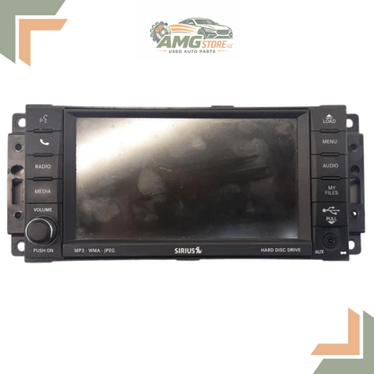 2011 Dodge Truck Ram 1500 AM FM Radio Receiver with Navigation with Display Screen OEM — view 1