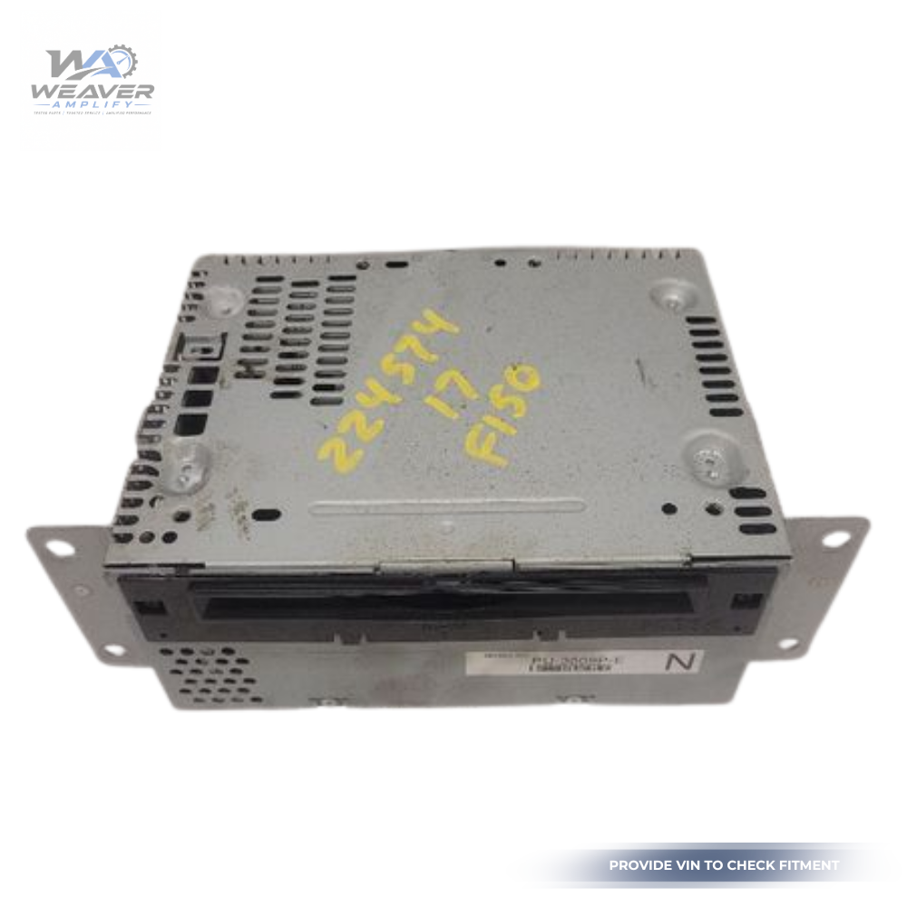 2017–2019 Ford F150 AM FM CD MP3 Player Radio OEM HL3T-19C107-AB OEM 17 18 19 — view 2