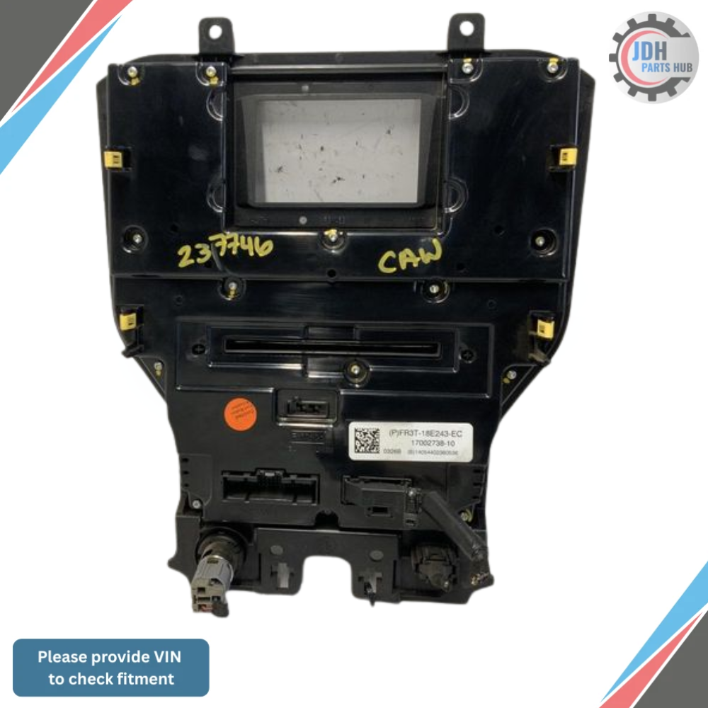 2016–2017 Ford Mustang Radio Control Panel 4.2 Screen Opening OEM — view 2