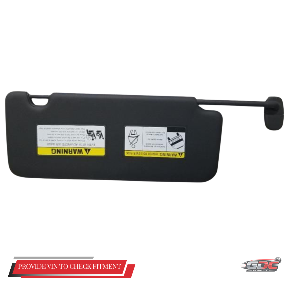 2022–2024 Hyundai Santa Cruz LH Driver Sunvisor Sun Visor with Mirror OEM — view 2