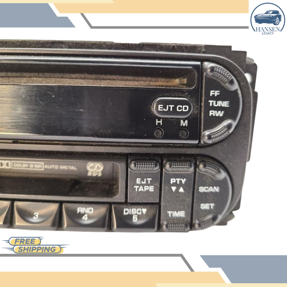 2002–2007 Jeep Liberty Radio Receiver CD Player Id RAZ 03 04 05 06 OEM — view 3