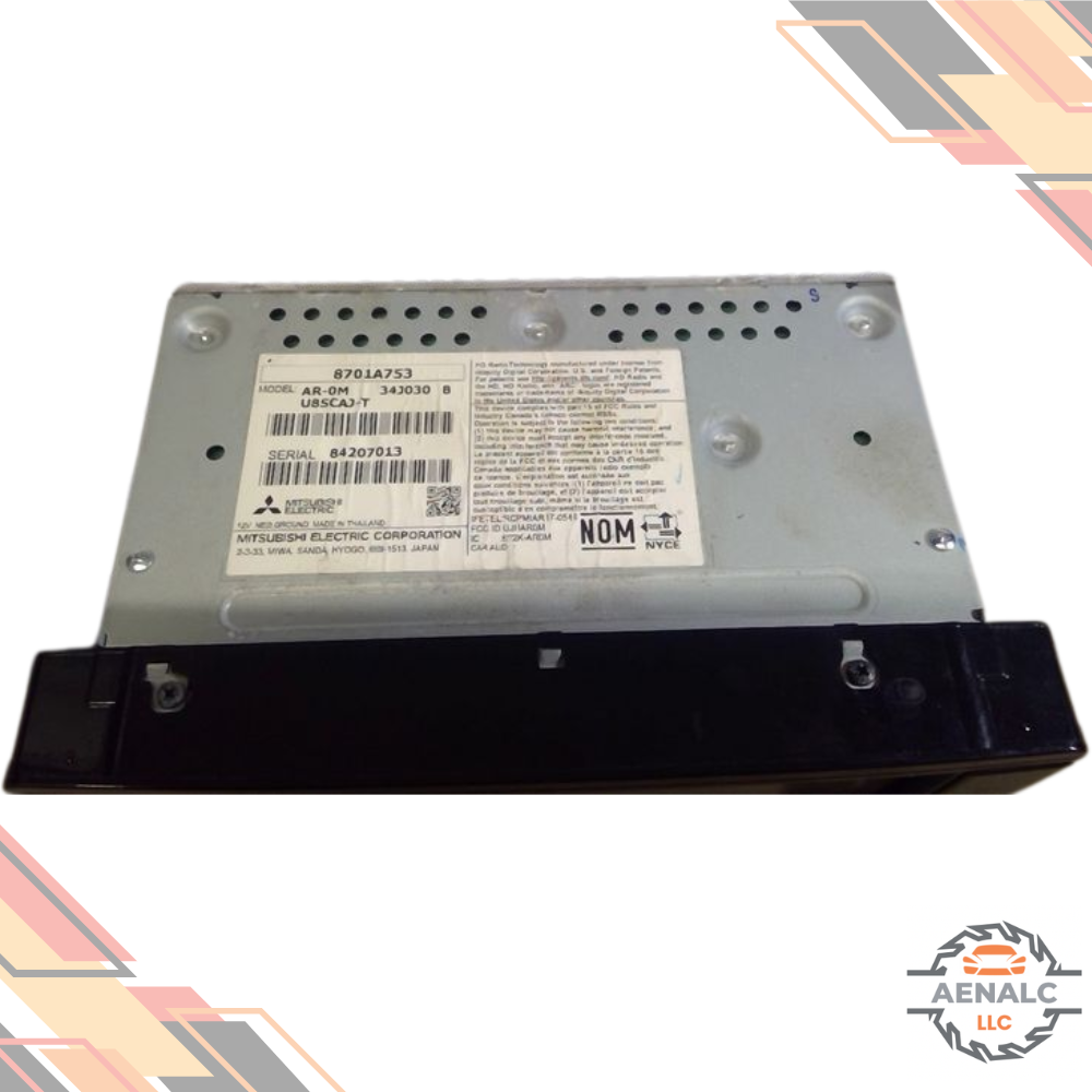 2018–2024 Mitsubishi Outlander 7" Touch Screen Display Radio Receiver OEM — view 3