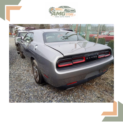 2015–2019 Dodge Challenger Left Driver Side View Mirror Heated Silver 16 17 18 — view 3