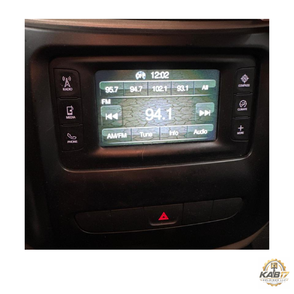 2014 Jeep Cherokee AM FM Radio Display Screen 5" OEM — view 2