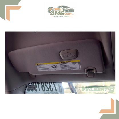 2018–2020 Chrysler Pacifica Left Driver Sun Visor With Illumination Gray — view 2