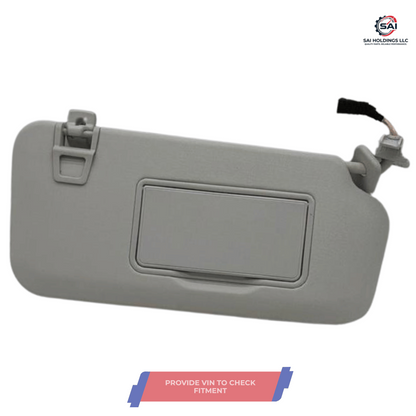 2021–2024 Ford Escape RH Passenger Sunvisor Sun Visor with Mirror & Light OEM — view 2