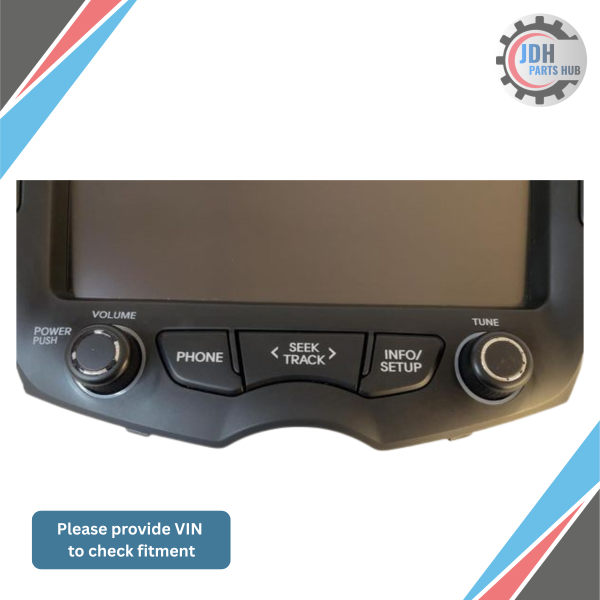 2012–2015 Hyundai Veloster Radio Navigation Display Screen OEM — view 2