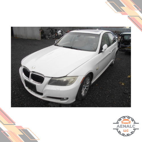 2009–2011 BMW 328i 335i 323 Passenger Right Side View Door Mirror Assembly White — view 2