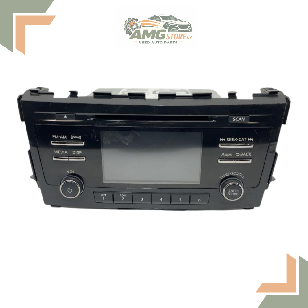 2013–2015 NISSAN ALTIMA SEDAN AM FM CD RADIO RECEIVER without NAVIGATION 5" DISPLAY — view 1