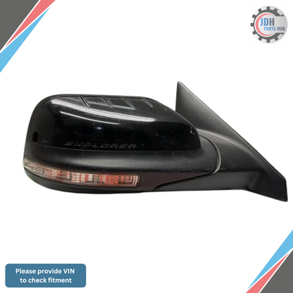 2011–2015 Ford Explorer Front Right Passenger Side View Mirror Assembly Used — view 2
