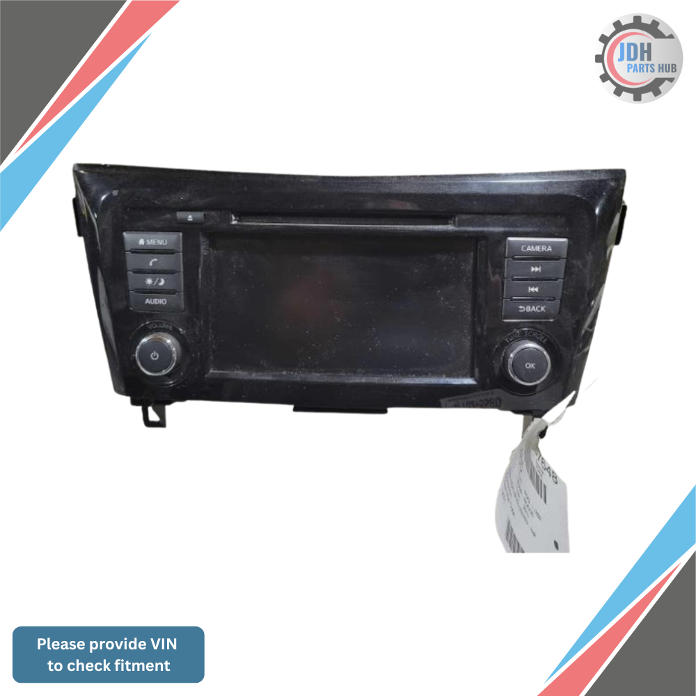 2018–2020 Nissan Rogue AM FM CD Radio Receiver OEM — view 1