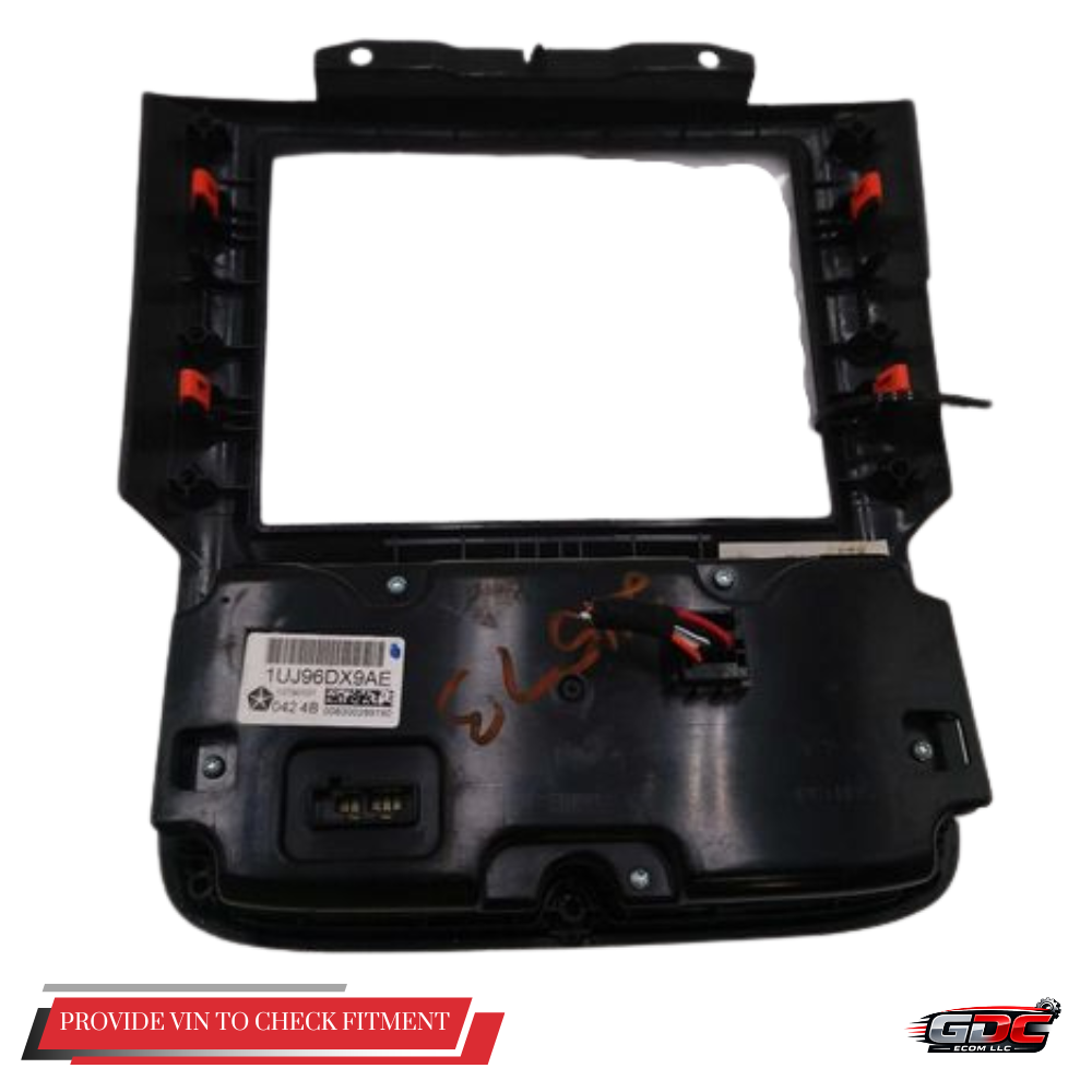 2013–2023 Dodge Ram 1500 2500 3500 A/C AC Heater Temperature Controls Bezel OEM — view 4