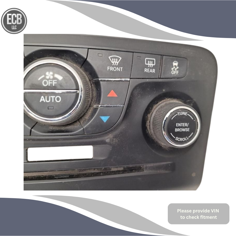 2011–2014 DODGE CHARGER AC Heater Control Climate Control OEM — view 3