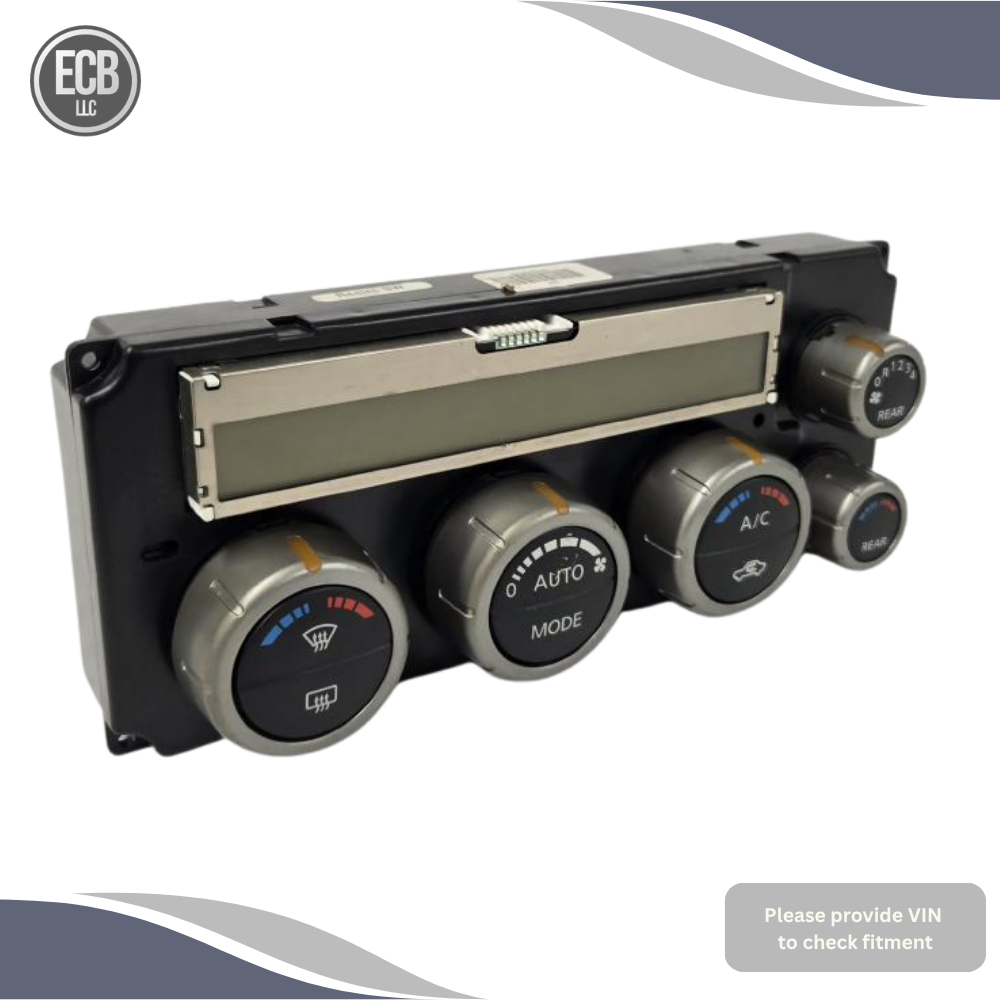 2005–2007 Nissan Pathfinder AC Heater Control OEM — view 2