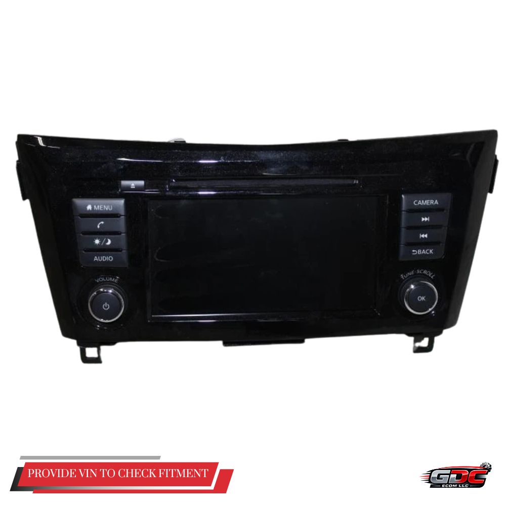 2018–2020 Nissan Rogue AM FM CD Radio Receiver OEM — view 1