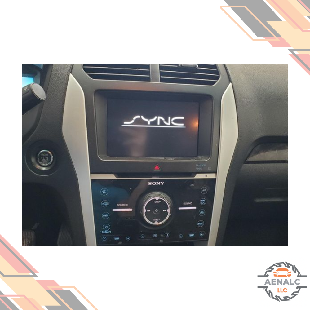2011–2013 Ford Explorer Navigation Radio Display Screen OEM — view 4