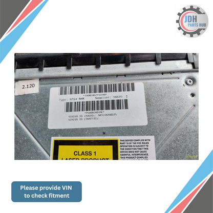 2012 Dodge Challenger Uconnect AM-FM CD/DVD Navigation Radio RHR OEM — view 2